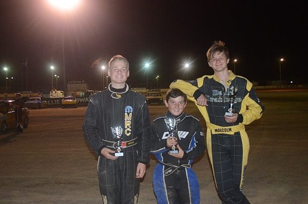 New Star Top 3 - 3rd Bryden Southwell, 1st Jhy Pack, 2nd Luke Malcolm